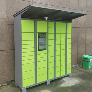Gabinete de Almacenamiento Temporal Inteligente para Estaciones Postales de Supermercados - Gabinete Comercial de Autoservicio para Almacenamiento de Paquetes y Mensajería - Product Image 2