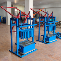 Machine à Briques Portable Compacte à Prix d'Usine à Vendre – Machine Manuelle à Briques en Ciment, Machine à Mouler des Blocs de Béton
