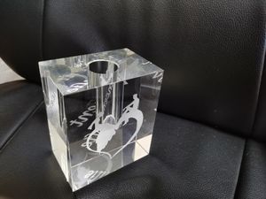 Vaso Quadrato in Vetro Spesso K9 Cristallo Trasparente per <span class=keywords><strong>Fiori</strong></span> Promozionale 2017 - Product Image 6