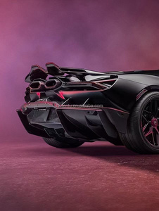 ชุดแต่งคาร์บอนไฟเบอร์แห้งสำหรับ Lamborghini Revuelto duke ประกอบด้วยลิ้นกันชนหน้า RYFT, ดิฟฟิวเซอร์, สปอยเลอร์, ฝากระโปรง, สเกิร์ตข้าง, กันชน Revuelto - Product Image 6
