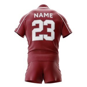 Maßgeschneidertes Atmungsaktives Kurzarm-Fußballtrikot für Jugendliche Amerikanisches Football-Uniform-Set - Product Image 3