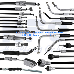 Pièces de <span class=keywords><strong>moto</strong></span>, accessoires, câble, divers câbles d'accélérateur d'embrayage pour Harley Davidson FX Dyna Cross Bones - Product Image 3