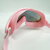 Lunettes de natation à vision large pour adultes Verre de natation à revêtement arc-en-ciel pour le sport Lunettes de natation en silicone anti-buée sans fuite