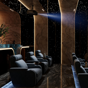 Fournisseur de meubles tout-en-un, sièges modernes haut de gamme sur mesure <span class=keywords><strong>pour</strong></span> la maison, <span class=keywords><strong>canapé</strong></span> inclinable de cinéma de luxe avec système de cinéma maison 5.1 7.1 - Product Image 2