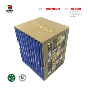 Impresión de Libros de Tapa Dura Personalizados de Alta Calidad con Estilo de Pintura al Óleo, con Estampado en Dorado, Encuadernación Cosida y Caja de Empaque - Product Image 6