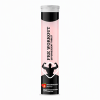 Comprimé pré-entraînement SPL Energy Boost, complément sportif halal, créatine, bêta-alanine, BCAA, comprimé effervescent pré-entraînement