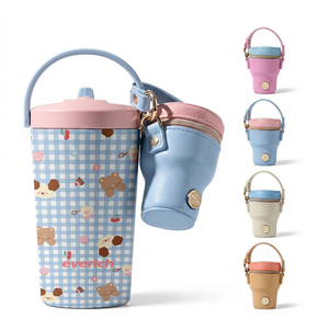 Portachiavi in Pelle a Forma di Mini Tazza da Caffè Everich Ins Fashion, Porta Rossetto con Cerniera, Ciondolo per Borsa, Regalo all'Ingrosso - Product Image 1