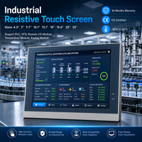 Pantalla Inteligente Mochuan de 12.1 Pulgadas, Panel de Protocolo Modbus Ethernet HMI con Pantalla Táctil para PLC Delta