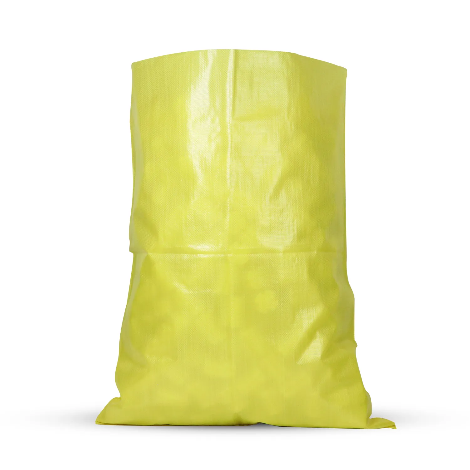 Производитель 100% натуральные красочные маленькие мешки 25 кг 50 кг полипропиленовый мешок желтый полипропиленовый тканый мешок для строительства