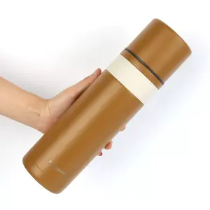 Navigieren Sie New Design Edelstahl Vakuum flasche Doppelwandige Reise Vakuum Kaffeetasse Wasser flasche