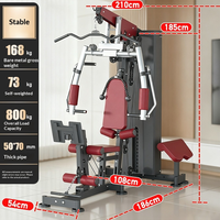 FRS 2026 OEM Appareil de musculation multifonctionnel en acier pour usage domestique et commercial, avec pile de poids de 160 lb, unisexe