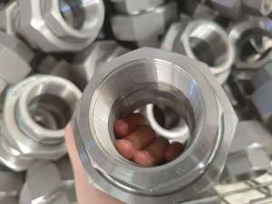 Áp lực cao MSS SP-83 giả mạo phụ kiện đường ống thép carbon ASTM sa350 lf2 CL1 Ống Công Đoàn lớp 3000 <span class=keywords><strong>2</strong></span> "NPT nữ ren Công Đoàn - Product Image 4