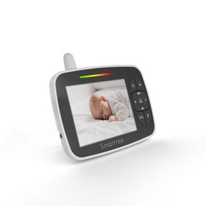 Populaire 3.2 pouces LCD moniteur intelligent bébé caméra moniteur <span class=keywords><strong>lecteur</strong></span> de musique <span class=keywords><strong>Audio</strong></span> bidirectionnel Vision nocturne caméra vidéo bébé moniteur caméra - Product Image 3
