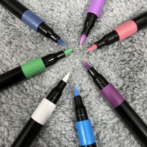 Set Alat Seni untuk Siswa dengan 24 Warna Spidol yang Dapat Dihapus untuk Menggambar Anak-anak, Kemasan Kotak Perlengkapan Sekolah - Product Image 3