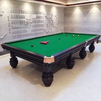 Table de billard BOJAZND, norme commerciale nationale, 3,85x2,05m, pour usage domestique et intérieur, billard anglais/snooker, fabrication chinoise