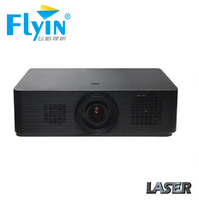 Projecteur Home Cinéma 3D 3LCD FLYIN 4K 12000 Lumens avec Haut-parleur Intégré, Contraste 3 500 000:1, Garantie 3 Ans pour Vidéo Extérieure