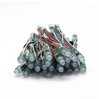 Luces LED de Cadena de Píxeles RGB Programables WS2811 de 12 mm, Píxeles LED Direccionables en Oferta