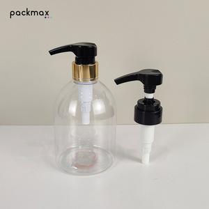 Pompe à lotion étanche à 28 dents, tête de pompe à pression en PP pour shampoing, gel douche et savon à vaisselle avec finition en aluminium électroplaqué - Product Image 3