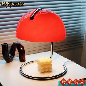 Lámpara de Mesa con Base de Metal, Fuente de Luz LED E27, Cuidado de la Vista, Decorativa para Dormitorio o Estudio, Iluminación Ambiental - Product Image 4