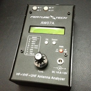 ใหม่วิทยุคลื่นสั้น 160M HF/VHF/UHF ความต้านทาน SWR เครื่องวิเคราะห์เสาอากาศ AW07A 1.5-490MHZ - Product Image 1