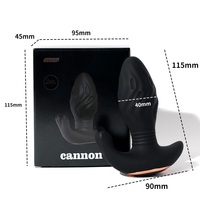 Vibromasseur anal sans fil télécommandé, masseur de prostate, plug anal en silicone portable, jouets sexuels anaux pour adultes, hommes, femmes, gays