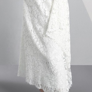 Último otoño señoras vestidos de noche de <span class=keywords><strong>un</strong></span> hombro blanco <span class=keywords><strong>elegante</strong></span> largo Maxi vestido de encaje - Product Image 4