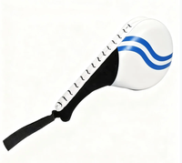 Cible de frappe et de coup de pied de Taekwondo avec sangle réglable, en PU écologique, toutes saisons, pour entraînement de boxe, logo personnalisé