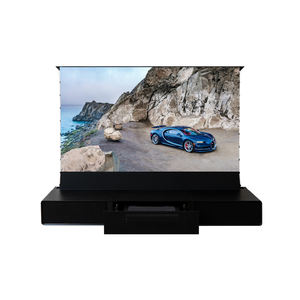 NP OEM Pantalla de proyector de <span class=keywords><strong>120</strong></span> pulgadas <span class=keywords><strong>Tv</strong></span> láser inteligente con gabinete de proyector UST Proyector de pantalla de hogar de lujo - Product Image 4