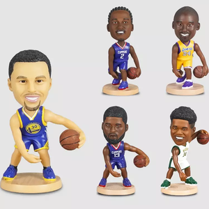 Personalizada Pvc figura <span class=keywords><strong>de</strong></span> acción 3D modelo <span class=keywords><strong>de</strong></span> fútbol y baloncesto jugador figura juguetes que hacen <span class=keywords><strong>la</strong></span> fábrica - Product Image 5