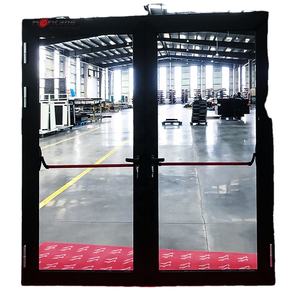 בניין מסחרי אש בטיחות חיים הגנת דלת מילוט פאניקה דחיפה בר כוח קטן אנרגיה לפתוח דלת אלומיניום צרפתית - Product Image 2