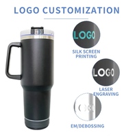 Gobelet Intelligent Bluetooth en Acier Inoxydable 30oz 40oz avec Enceinte Bluetooth, Portable, pour Musique, avec Paille et Couvercle