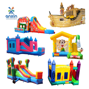Castillo inflable comercial con tobogán para niños, ideal para <span class=keywords><strong>alquiler</strong></span> en fiestas <span class=keywords><strong>de</strong></span> patio trasero. - Product Image 5