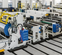 Machine de laminage à haute vitesse pour papier blanc, double face, par extrusion, avec double revêtement LDPE pour plaques de papier