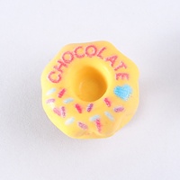 Nouveaux charms de chaussures en forme de fleurs réalistes, accessoires en PVC pour sabots de jardin, miniatures de bonbons, décorations alimentaires 3D Kawaii pour filles