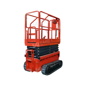 Plataforma elevadora de tijera sobre orugas diésel para terrenos accidentados de 4m, 6m, 8m, 10m, 12m con certificación CE ISO - Product Image 4