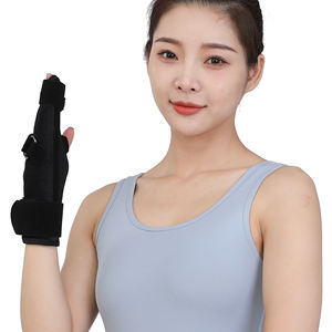 Attelle de poignet réglable en aluminium pleine main 2 doigts Déclencheur de fracture Support de doigt Attelle de doigt Pinky Garde de paume Fitness Sécurité - Product Image 2