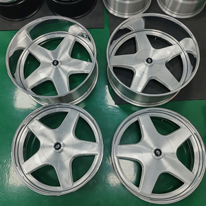 Jantes Mforged Impala SS de 26 pouces avec volant assorti, style Chevrolet, jante forgée à 5 branches à déport profond, de 22 à 32 pouces - Product Image 5