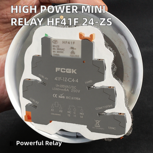 Módulo de Relé Electromagnético Miniatura de Alta Potencia Ultrafino HF41F 24-ZS+41F-1Z-C4-1, Base de Resorte con Terminal de Chip Mini, Sellado con Epoxi - Product Image 2