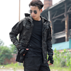 M65 Người Đàn Ông Của Bền Chống Xước Giữa Chiều Dài Chiến Thuật Áo Khoác Ngụy Trang Áo Gió Cho Ngoài Trời <span class=keywords><strong>S</strong></span>ăn Bắn Chiến Trận <span class=keywords><strong>S</strong></span> Loạt - Product Image 4