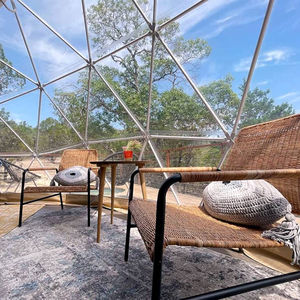 Tiny House-casa prefabricada, tienda de domo geodésica Glamping para invierno - Product Image 3