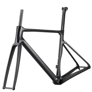 T1100 Usine en Chine <span class=keywords><strong>Cadre</strong></span> de vélo en carbone de haute qualité pour vélo de <span class=keywords><strong>route</strong></span> et vélo d'escalade Frein à disque à montage plat <span class=keywords><strong>Cadre</strong></span> de vélo de <span class=keywords><strong>route</strong></span> - Product Image 1