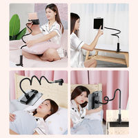 Support de téléphone portable universel en alliage pour chevet et bureau – Support plat pour utilisation sur table