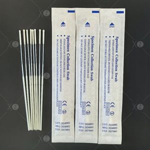 Écouvillon de prélèvement nasal floqué stérile en PP pour usage en laboratoire - Product Image 4