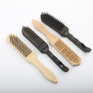 แปรงลวดคุณภาพสูงพร้อมด้ามไม้ ราคาขายส่ง - Product Image 1