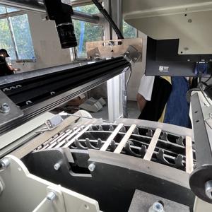 2021 özelleştirilmiş OEM otomatik dondurma sopa eleme makinesi yeni ahşap tabanlı paneller makineleri Bundler Englisha hizmeti 450 - Product Image 3