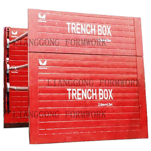 Hot bán thép rãnh lá chắn rãnh hộp mương ván KHUÔN NHÔM <span class=keywords><strong>shoring</strong></span> hệ thống cho xây dựng - Product Image 1