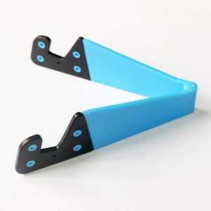 Support de téléphone universel avec logo personnalisé, support de téléphone portable pliable pour bureau, support de téléphone portable réglable en forme de V - Product Image 5