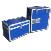 Flight Case personnalisable de stockage de câbles électriques étanche et antichoc avec mousse Portable EVA Metal Hard Case OEM ODM Pris en charge