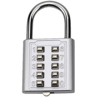 Serrure de clavier numérique simple enduite de poudre d'alliage de Zinc de Liren pour le pêne dormant de porte de tiroir d'armoire