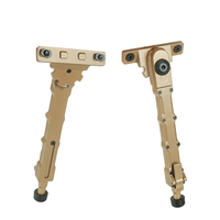 Trépied tactique haute pression ECHAIN V9, réglable, en aluminium, avec fourche à double articulation en bambou pour la chasse en plein air